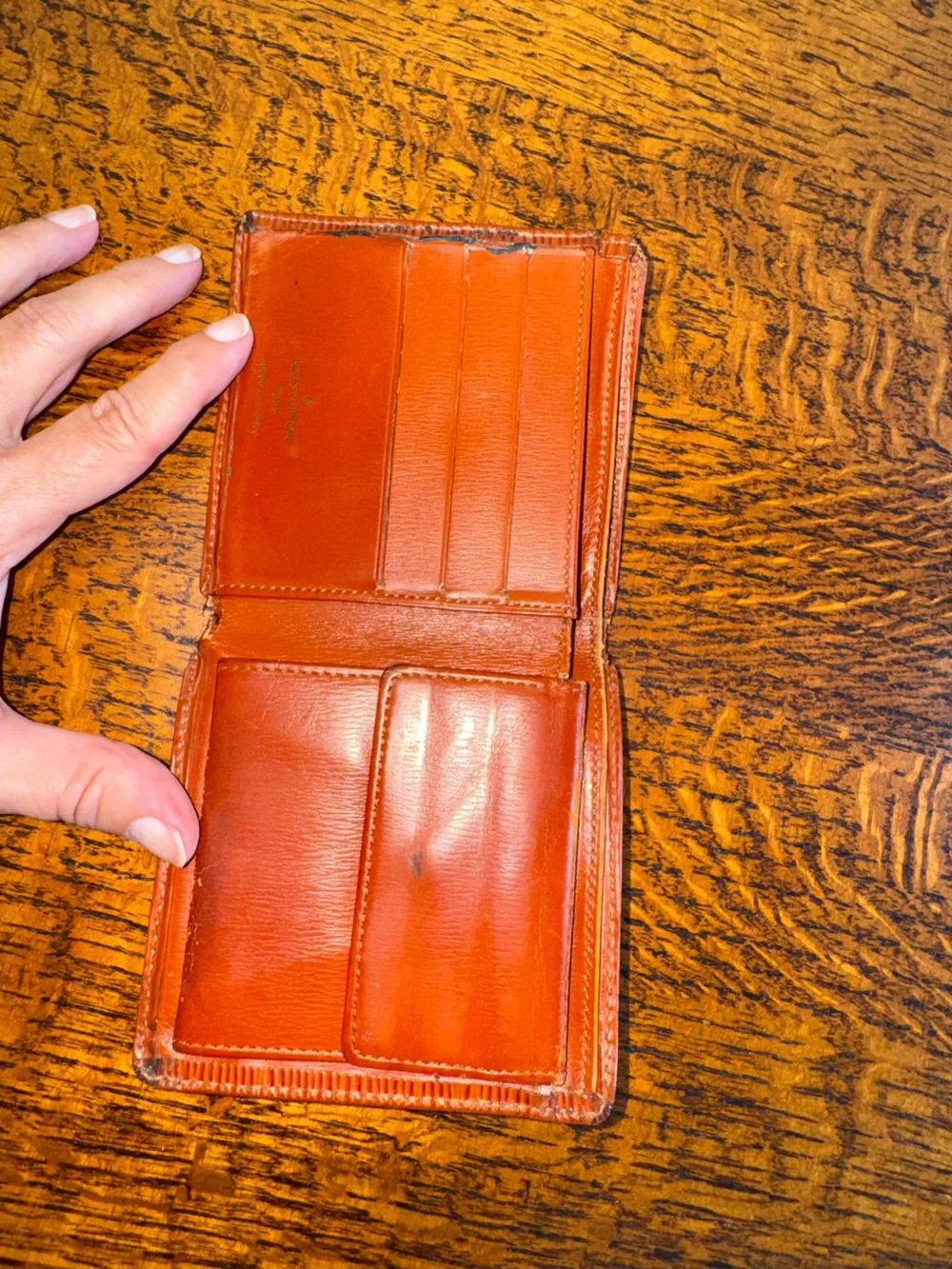 Louis Vuitton Epi Leather Bifold Wallet